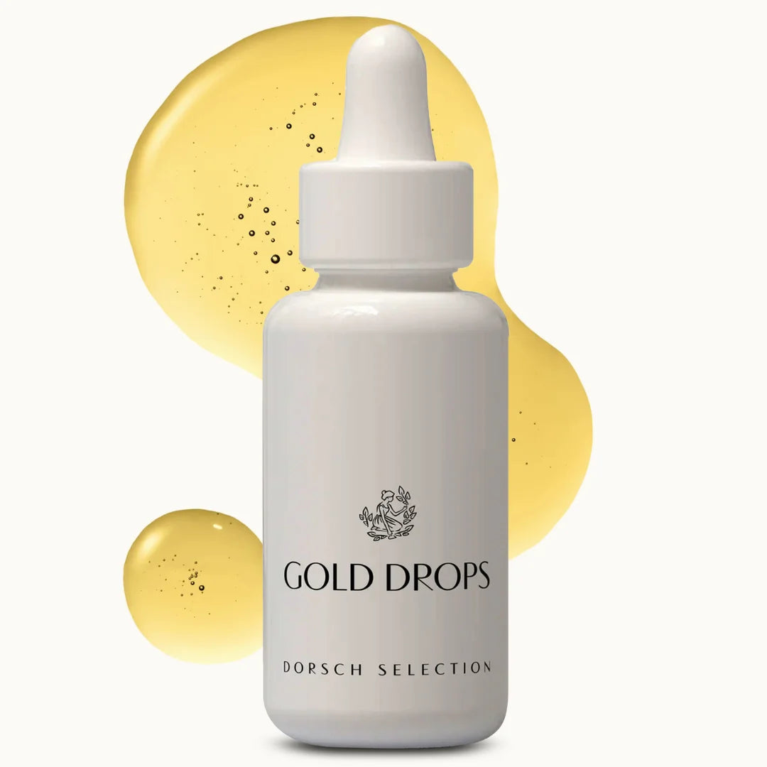 Gold Drops 30ML Serum Plant Based Retinol Mature Skin Wrinkles Hydration Firmness