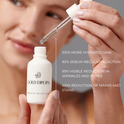 Gold Drops 30ML Serum Plant Based Retinol Mature Skin Wrinkles Hydration Firmness