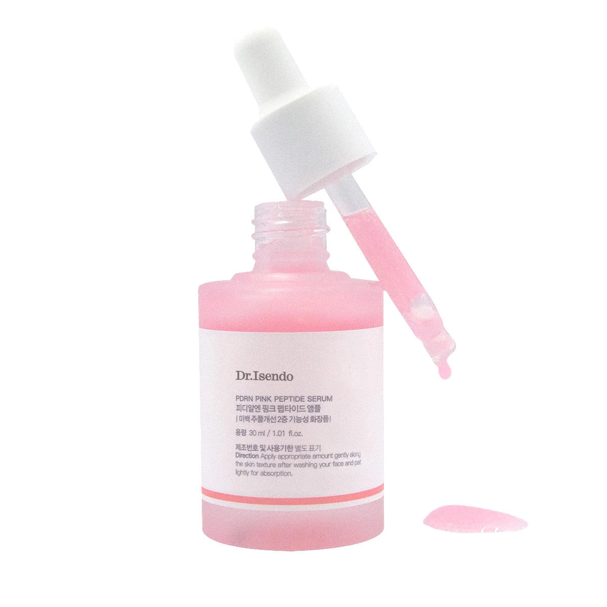 ODM PDRN Pink Peptide Serum 30ml Vegan Chinese Face Skincare Anti-Aging Whitening Hydrating Moisturizing Firming Uneven Tone