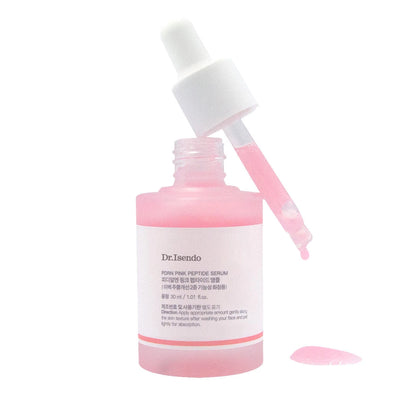 ODM PDRN Pink Peptide Serum 30ml Vegan Chinese Face Skincare Anti-Aging Whitening Hydrating Moisturizing Firming Uneven Tone