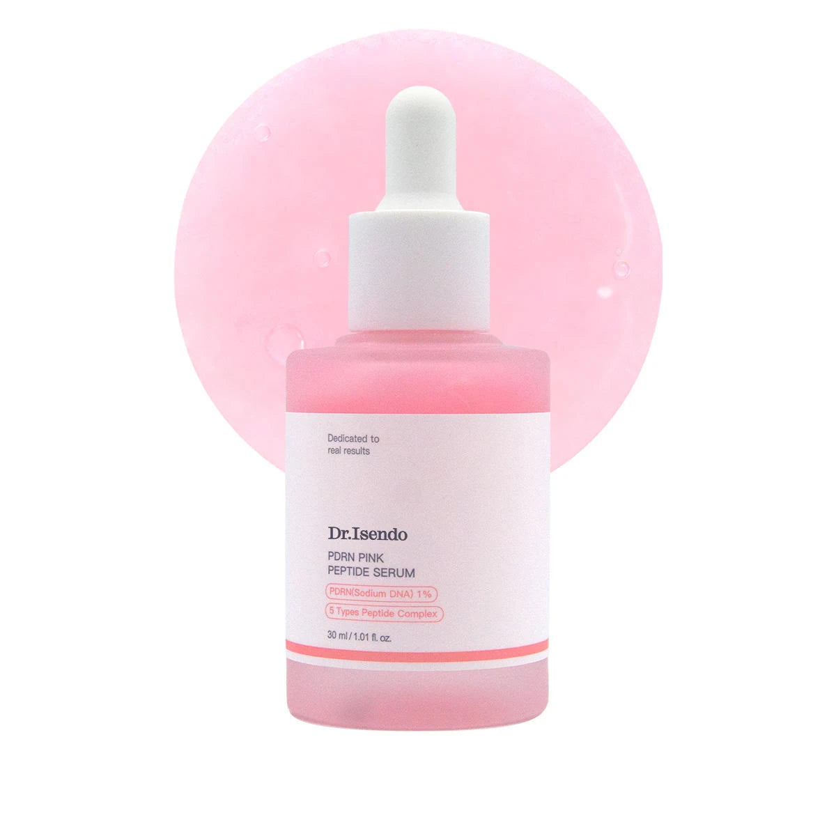 ODM PDRN Pink Peptide Serum 30ml Vegan Chinese Face Skincare Anti-Aging Whitening Hydrating Moisturizing Firming Uneven Tone