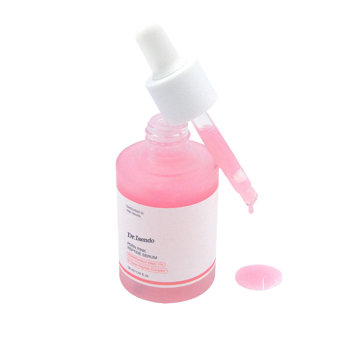 ODM PDRN Pink Peptide Serum 30ml Vegan Chinese Face Skincare Anti-Aging Whitening Hydrating Moisturizing Firming Uneven Tone