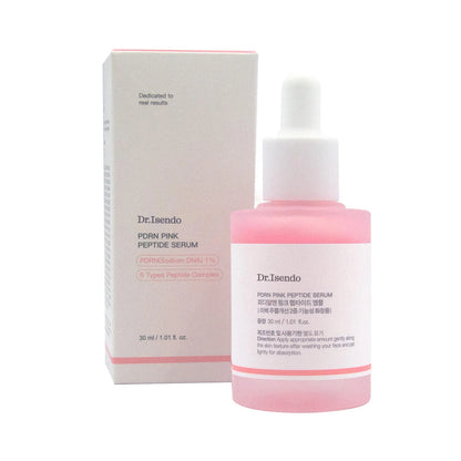 ODM PDRN Pink Peptide Serum 30ml Vegan Chinese Face Skincare Anti-Aging Whitening Hydrating Moisturizing Firming Uneven Tone